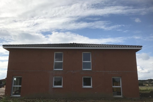 Chantier construction de maison